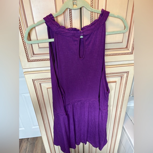 Torrid Size 5 Purple Sleeveless Tank Top - Picture 3 of 3